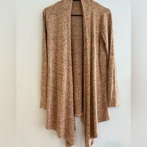 Joan Vass Open Front Cardigan